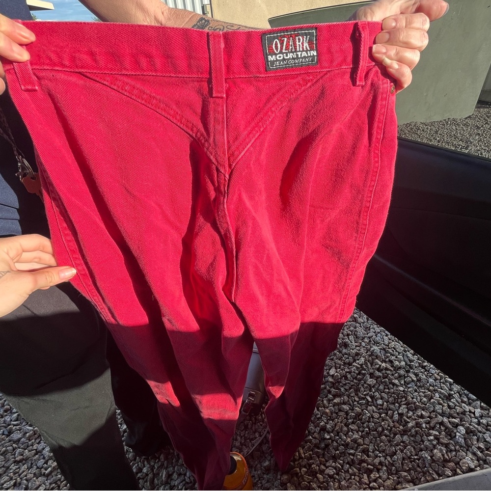 These are size 9 length is 30.    Open to offers. They are red and barley worn